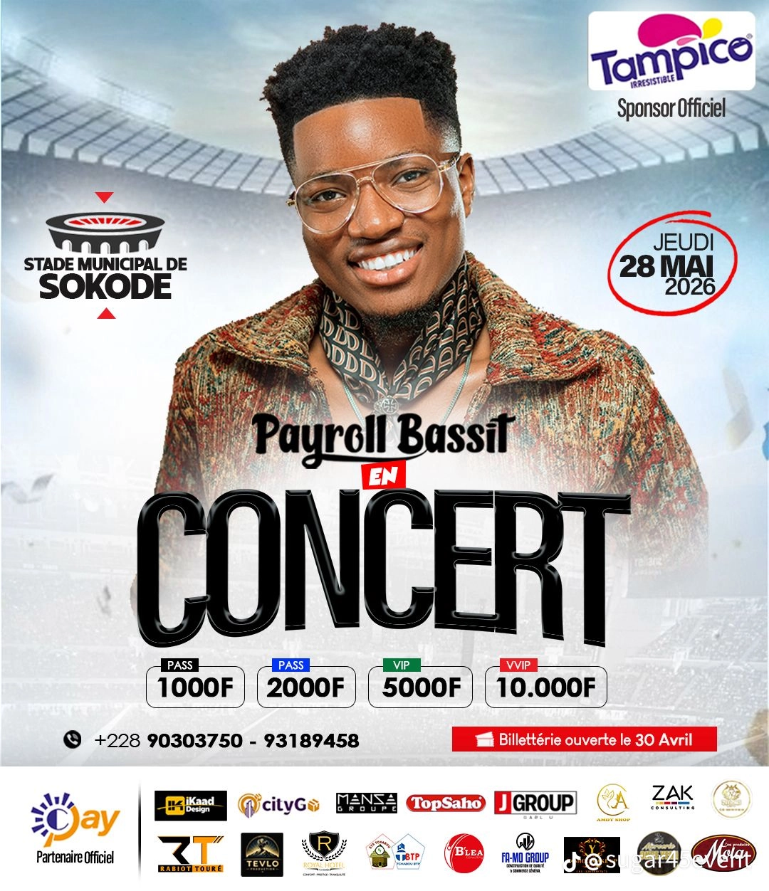 PAYROLL B EN COCERT-SOKODE 28 MAI 2026